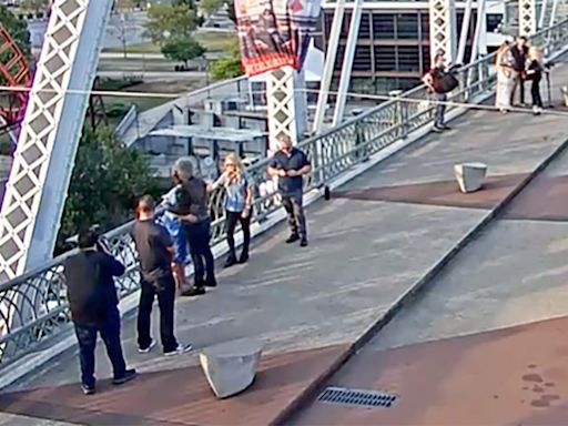 Jon Bon Jovi praised for talking woman off the ledge of a Nashville bridge