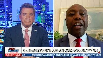 Tim Scott Tells Newsmax He Has ‘No Doubt’ RFK Jr. Will ‘Bleed Votes From the Democrats’ to Trump’s Advantage