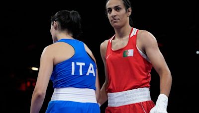 Algerian Boxer Who Had Gender-Test Issue Wins Olympic Bout When Opponent Quits