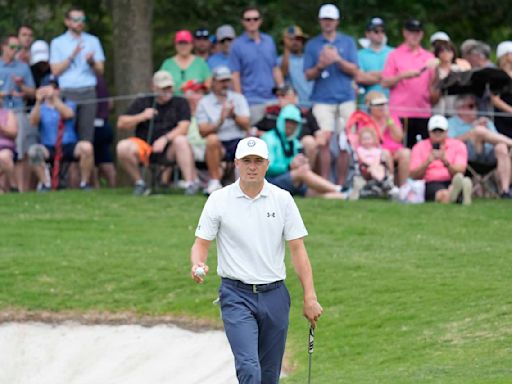 Jordan Spieth got elbowed back in the fairway, but missed cut at hometown Nelson