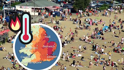 Heat alert extended in Essex as temperatures to hit 34C on 'hottest day of year'