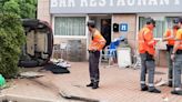 Dos mujeres heridas tras ser arrolladas por un conductor borracho en la terraza de un bar en Irurtzun (Navarra)