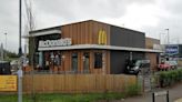 McDonald's restaurant closes temporarily after car hits charging point