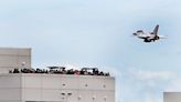 ERAU president enjoys special ride in a U.S. Air Force Thunderbirds F-16 over Daytona Beach