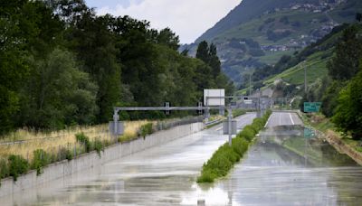 Dos muertos en Suiza tras tormentas que provocaron inundaciones y un deslave