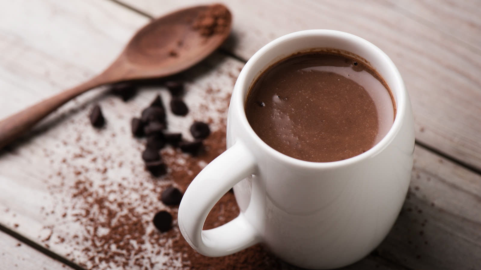 The Rich Ingredient That Adds A Spin To Traditional Hot Chocolate