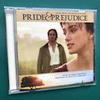 正版CD電影原聲帶《傲慢與偏見》／PRIDE & PREJUDICE全新未拆