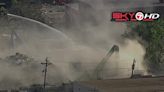 Firefighters battle scrapyard blaze in Everett - Boston News, Weather, Sports | WHDH 7News