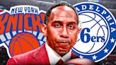 Stephen A. Smith's shocking admission on wild ending of 76ers' Game 2 loss to Knicks