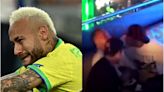 Neymar llorando en un boliche: Su reacción a la eliminación de Brasil que es viral