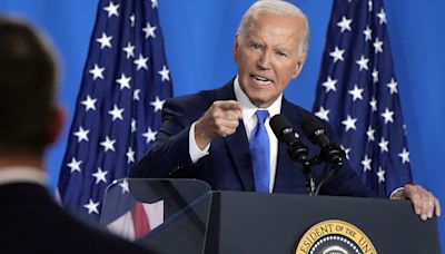 Biden anuncia pacto de tres puntos de ayuda de la OTAN a Ucrania y confunde a Putin con Zelenski