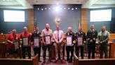 Northwest Florida first responders recognized for their efforts in combatting forest wildfire