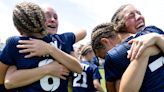 See all 28 photos as Hudsonville Unity Christian defeats Grosse Ile in D3 state title soccer game