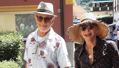 Steven Spielberg and his wife Kate Capshaw look smitten in Italy