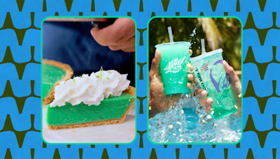 Taco Bell Is Releasing A Baja Blast Pie And Stanley Cup