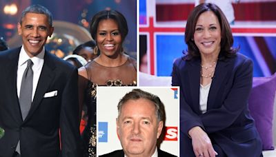 Obamas Kamala endorsement video slammed by Piers Morgan