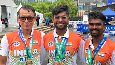 Archery: Korea had their big guns but Dhiraj and Co had belief as they stun powerhouses for World Cup gold in Shanghai