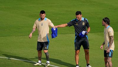 Copa América 2024: la selección argentina llegó a Miami y se entrenó con la mira en Perú y el primer puesto del grupo