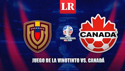 Juego de la Vinotinto vs. Canadá, Copa América 2024: sigue EN VIVO a Venezuela en cuartos de final