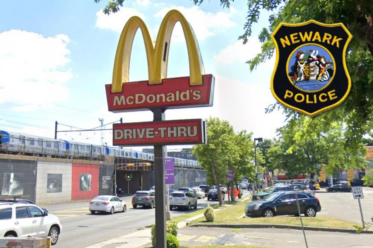 Man stabs 3 people inside a McDonald's in Newark