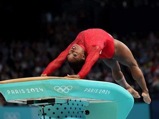 Paris Olympics: Simone Biles flies to another gold in vault