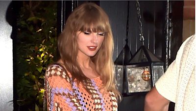 Taylor Swift and Travis Kelce Match in Crochet for a Late-Night London Date