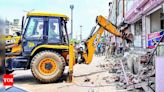JDA removes 150 encroachments from 3-km stretch in Jaipur | Jaipur News - Times of India
