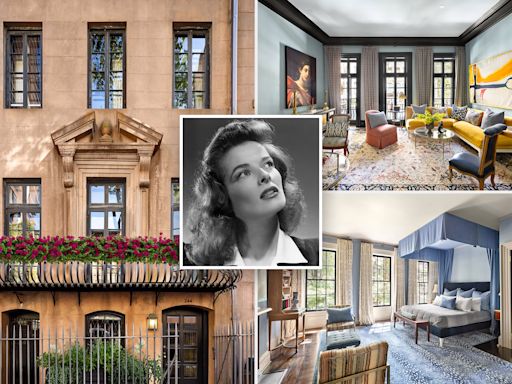Katharine Hepburn’s former NYC home lists for $7.2M — with her mirrored vanity still inside