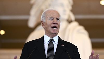 Biden condemns antisemitism at Holocaust remembrance ceremony