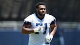 Cowboys OL Chuma Edoga suffers knee injury, carted off practice field