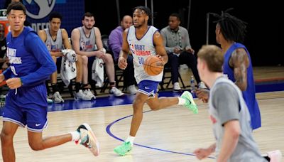 Inside Bronny James' 2024 NBA Draft Combine, and why he could follow path of another Hall of Famer's son