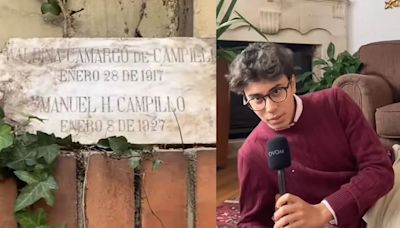 ⁠Un asesinato en las escaleras y la tumba de un político del siglo XIX: los descubrimientos de un joven que se mudó a una casa antigua en Bogotá