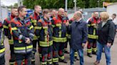 Germany's Scholz praises solidarity, promises support in flooded area