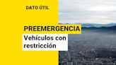 ¿Qué es la Preemergencia Ambiental y qué autos tienen restricción vehicular en Santiago?