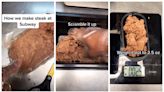 Vídeo que diz mostrar como são feitos bifes do Subway viraliza: 'Nunca vou me recuperar'