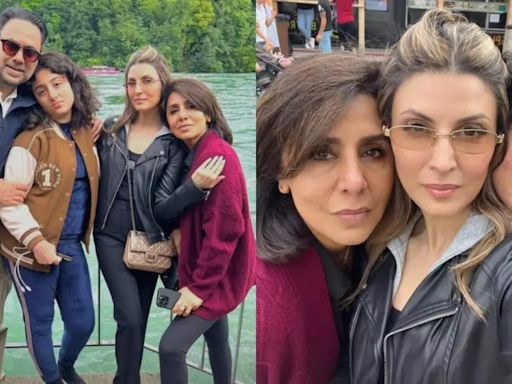 Riddhima Kapoor Sahni shares candid pictures with daughter Samara and mother Neetu Kapoor from their Switzerland vacation | Hindi Movie News - Times of India