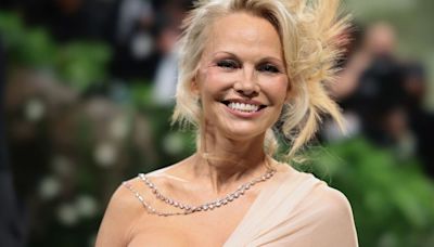 Pamela Anderson makes glamorous Met Gala debut but breaks impressive streak