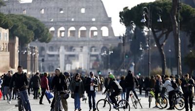 Le strade chiuse a Roma sabato 20 e domenica 21 aprile