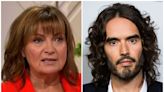 Lorraine Kelly recalls Russell Brand calling her a ‘sl*t’ on TV