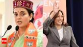 'I don’t support democrats but ... ': Kangana Ranaut calls out sexist memes against Kamala Harris | India News - Times of India