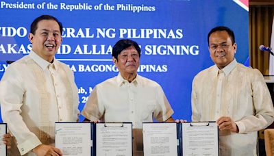 Marcos, Romualdez parties forge political alliance - BusinessWorld Online