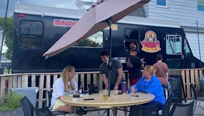 New food truck Hangry Haven set up at Marketplace at 2500