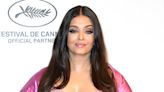 Aishwarya Rai Sparkles in Pink Waterfall Sequins Dress & Sandals at Cannes L’Oréal Paris Anniversary Dinner