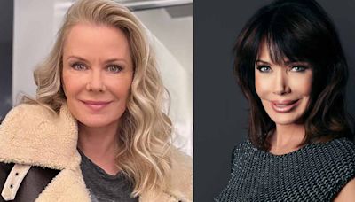 The Bold & The Beautiful Star Katherine Kelly Lang (Brooke) Once Accused Hunter Tylo (Taylor) ...
