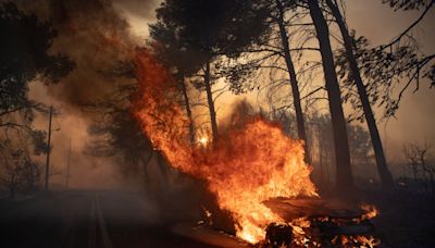 Major wildfire rages out of control on fringes of Greek capital; hundreds of firefighters deployed