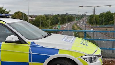 Police and paramedics called to A500 crash