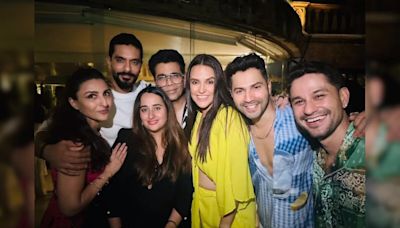 ...Birthday Party With Varun Dhawan-Natasha Dalal, Neha Dhupia-Angad Bedi And Kunal Kemmu-Soha Ali Khan