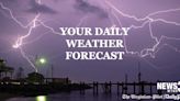 Today’s weather: Hot and humid, with a potential of scattered storms