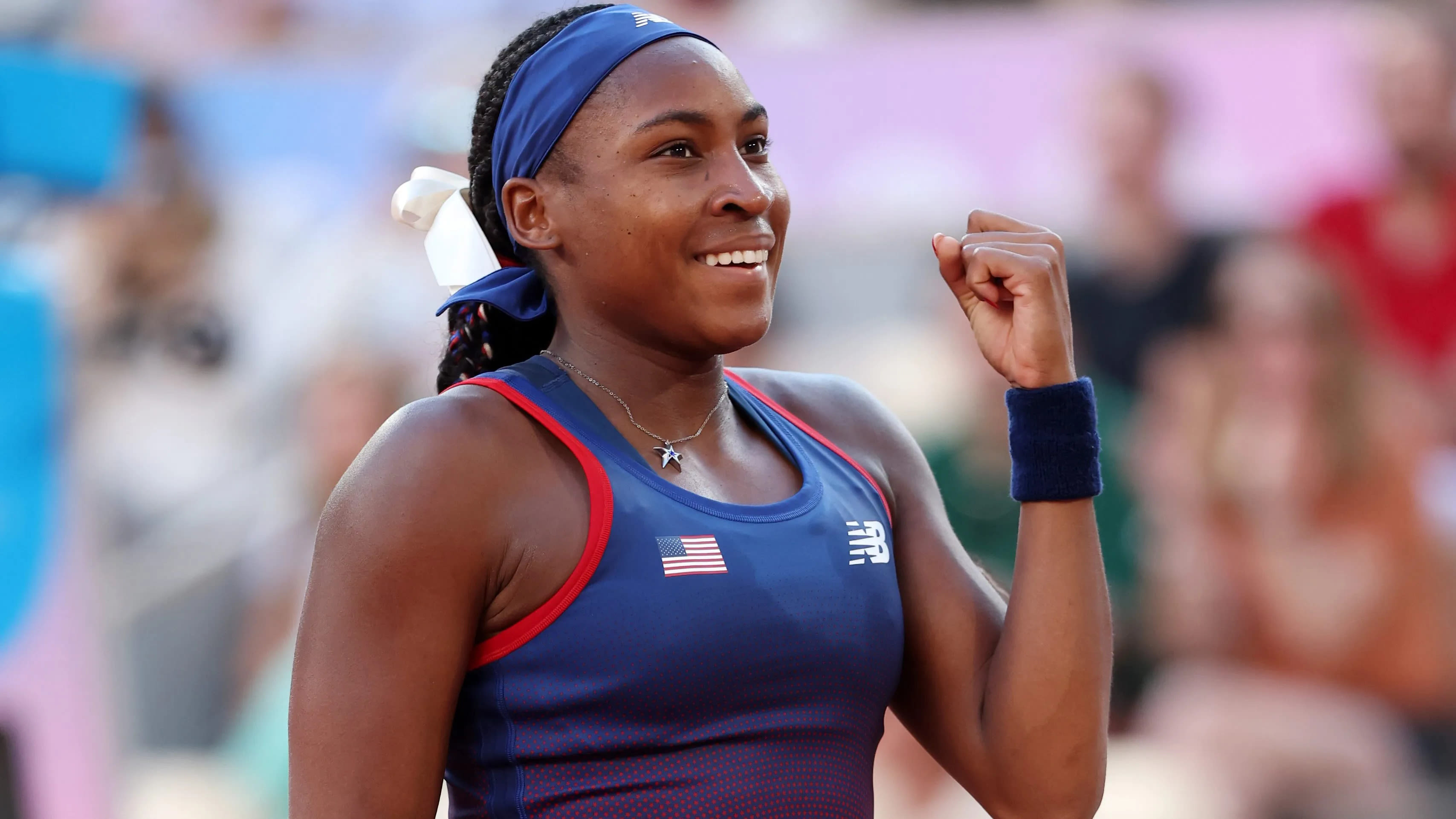 10 female athletes, 2 bathrooms: Coco Gauff is embracing the Olympic Village chaos