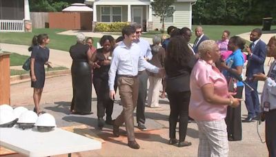Georgia Sen. Jon Ossoff visits Clayton County to discuss affordable housing